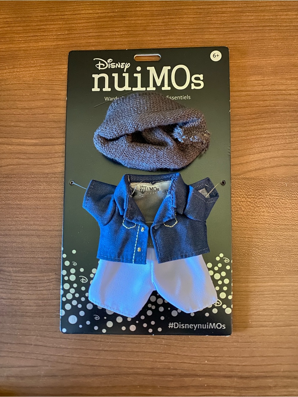 Disney Parks nuiMOs Outfit Denim Jacket and Knitted Hat Set NEW